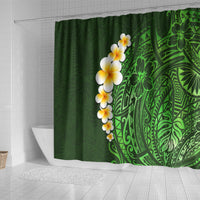 green-polynesia-shower-curtain-plumeria-tropical-leaves-with-galaxy-polynesian-art