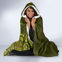 lime-green-tropical-plumeria-with-galaxy-polynesian-art-hooded-blanket