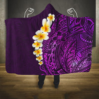 purple-tropical-plumeria-with-galaxy-polynesian-art-hooded-blanket