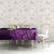 Purple Tropical Plumeria With Galaxy Polynesian Art Tablecloth - Wonder Print Shop