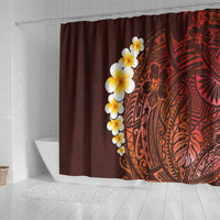 red-tropical-plumeria-with-galaxy-polynesian-art-shower-curtain