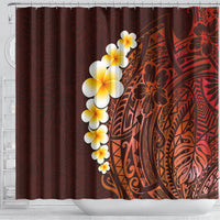 red-tropical-plumeria-with-galaxy-polynesian-art-shower-curtain