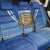 Custom Estonia Football Back Car Seat Cover Come One Kalevipojad