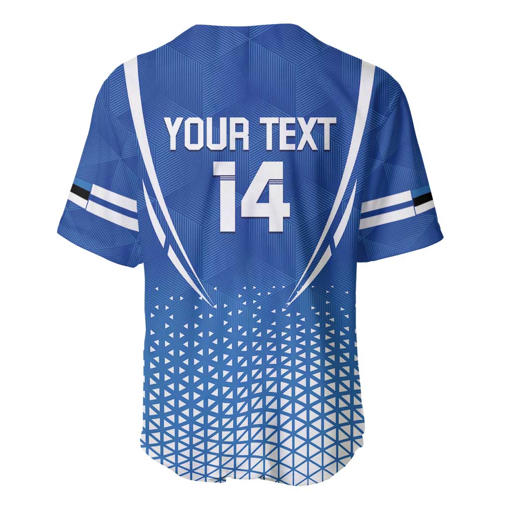 Custom Estonia Football Baseball Jersey Come One Kalevipojad