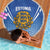 Custom Estonia Football Beach Blanket Come One Kalevipojad