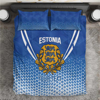 Custom Estonia Football Bedding Set Come One Kalevipojad