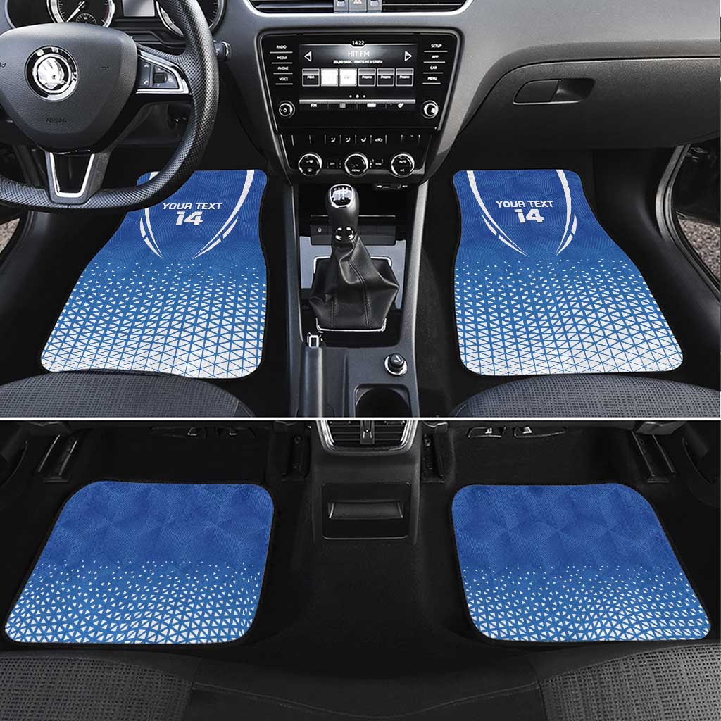 Custom Estonia Football Car Mats Come One Kalevipojad