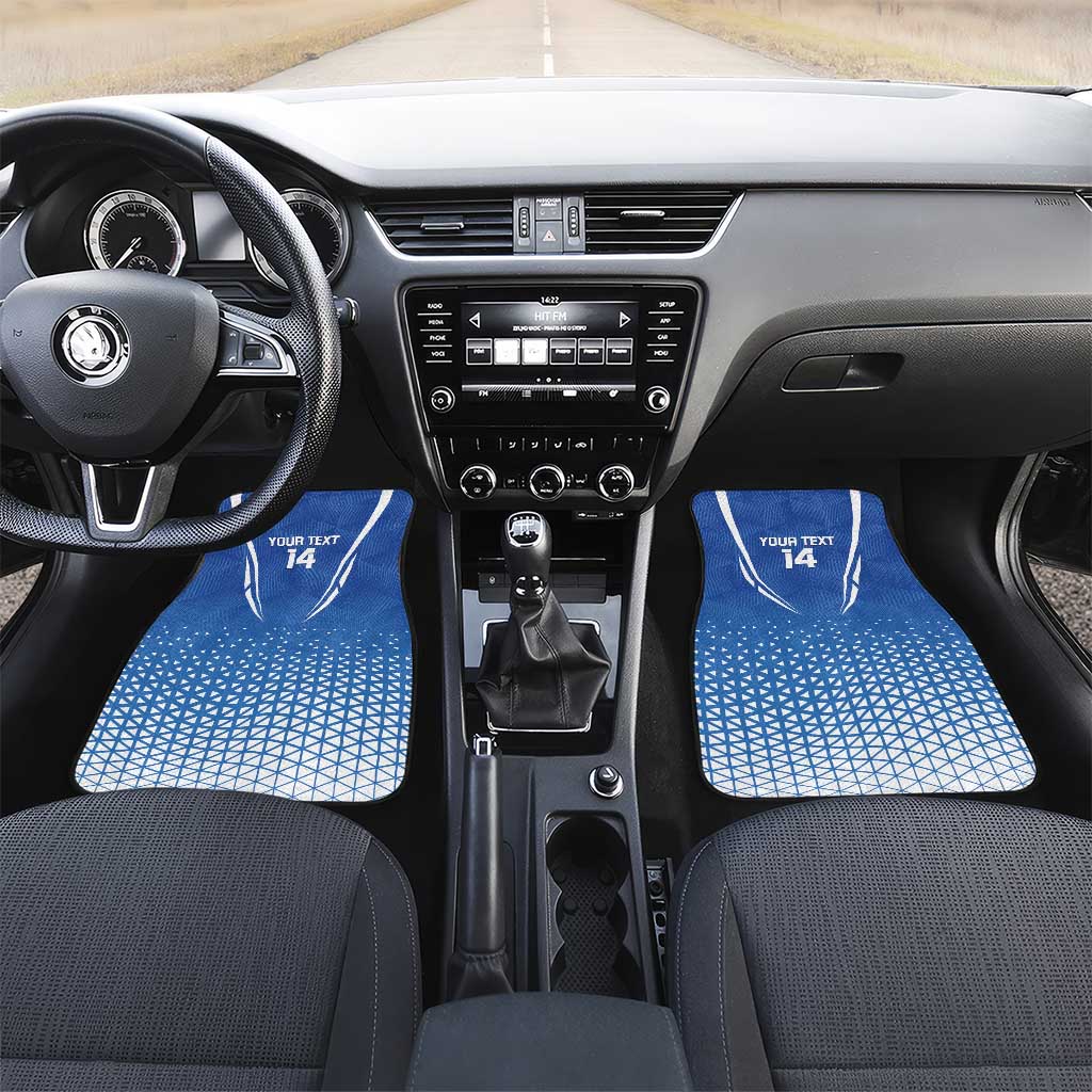 Custom Estonia Football Car Mats Come One Kalevipojad