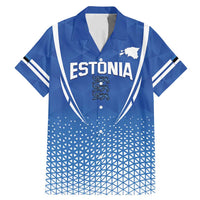 Custom Estonia Football Family Matching Mermaid Dress and Hawaiian Shirt Come One Kalevipojad