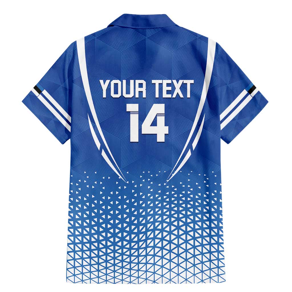 Custom Estonia Football Family Matching Mermaid Dress and Hawaiian Shirt Come One Kalevipojad