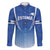 Custom Estonia Football Family Matching Off Shoulder Maxi Dress and Hawaiian Shirt Come One Kalevipojad