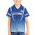 Custom Estonia Football Family Matching Off Shoulder Maxi Dress and Hawaiian Shirt Come One Kalevipojad