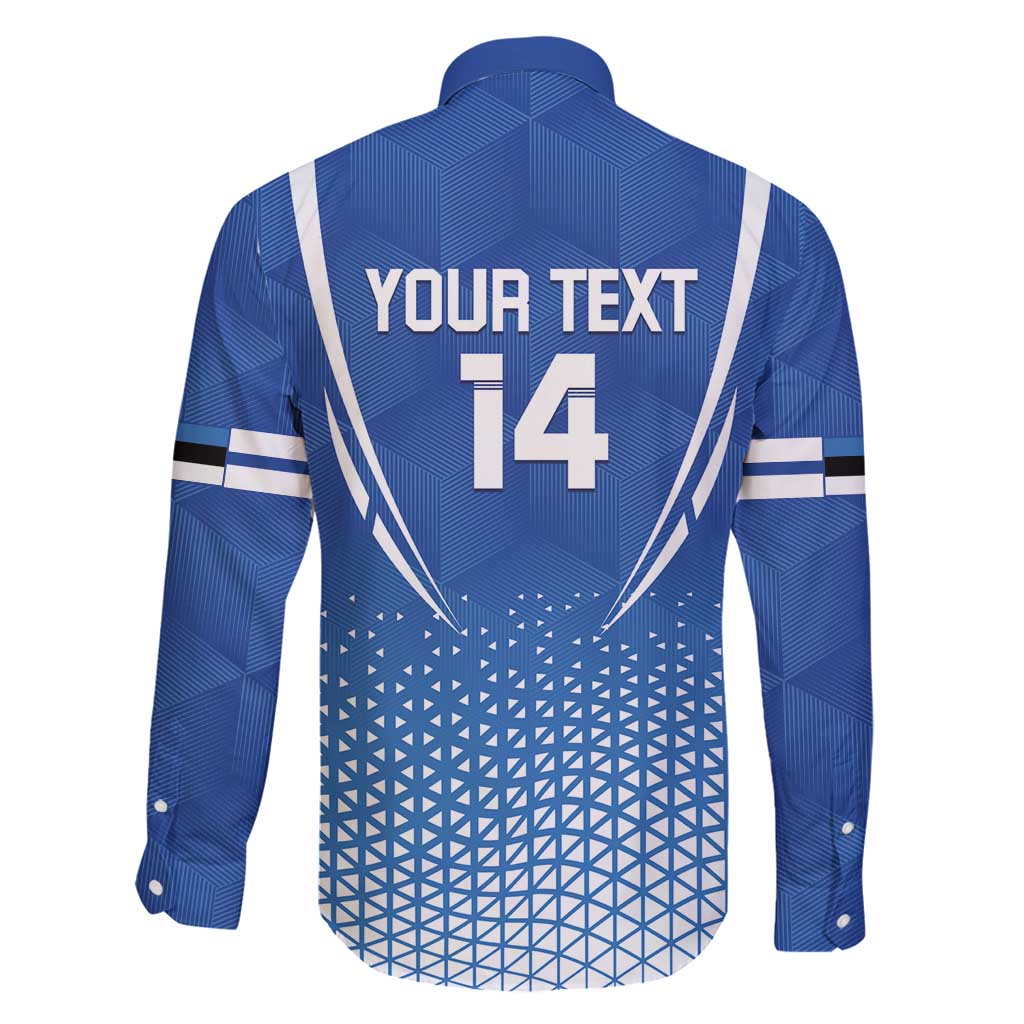 Custom Estonia Football Family Matching Puletasi and Hawaiian Shirt Come One Kalevipojad