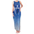 Custom Estonia Football Family Matching Tank Maxi Dress and Hawaiian Shirt Come One Kalevipojad