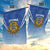 Custom Estonia Football Garden Flag Come One Kalevipojad
