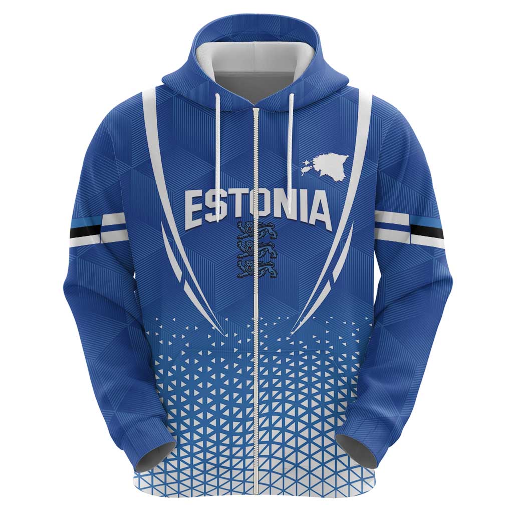 Custom Estonia Football Hoodie Come One Kalevipojad