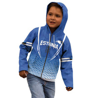 Custom Estonia Football Kid Hoodie Come One Kalevipojad