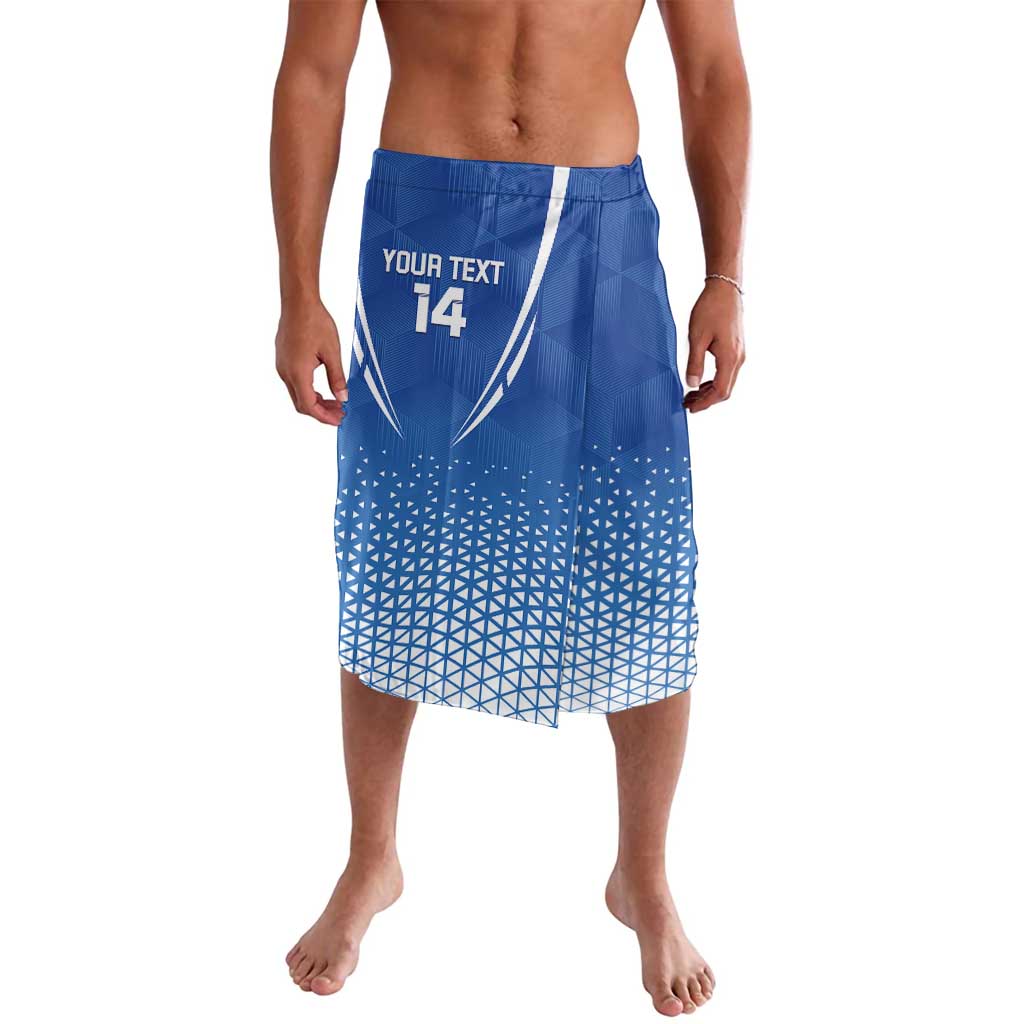 Custom Estonia Football Lavalava Come One Kalevipojad