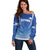 Custom Estonia Football Off Shoulder Sweater Come One Kalevipojad