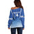 Custom Estonia Football Off Shoulder Sweater Come One Kalevipojad