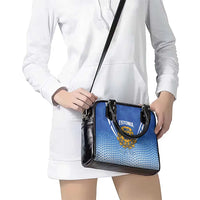 Custom Estonia Football Shoulder Handbag Come One Kalevipojad