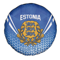 Custom Estonia Football Spare Tire Cover Come One Kalevipojad