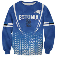 Custom Estonia Football Sweatshirt Come One Kalevipojad