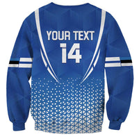 Custom Estonia Football Sweatshirt Come One Kalevipojad