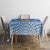 Custom Estonia Football Tablecloth Come One Kalevipojad