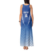 Custom Estonia Football Tank Maxi Dress Come One Kalevipojad