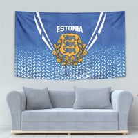 Custom Estonia Football Tapestry Come One Kalevipojad