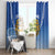 Custom Estonia Football Window Curtain Come One Kalevipojad