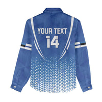 Custom Estonia Football Women Casual Shirt Come One Kalevipojad