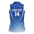 Custom Estonia Football Women Sleeveless Polo Shirt Come One Kalevipojad