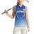 Custom Estonia Football Women Sleeveless Polo Shirt Come One Kalevipojad
