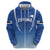 Custom Estonia Football Zip Hoodie Come One Kalevipojad