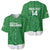 Custom Northern Ireland Baseball Jersey Go Green and White Army