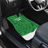 Custom Northern Ireland Car Mats Go Green and White Army