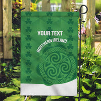 Custom Northern Ireland Garden Flag Go Green and White Army