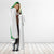 Custom Northern Ireland Hooded Blanket Go Green and White Army