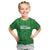 Custom Northern Ireland Kid T Shirt Go Green and White Army