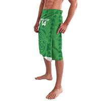 Custom Northern Ireland Lavalava Go Green and White Army