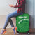 Custom Northern Ireland Luggage Cover Go Green and White Army
