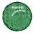 Custom Northern Ireland Spare Tire Cover Go Green and White Army