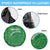 Custom Northern Ireland Spare Tire Cover Go Green and White Army