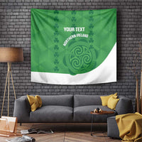 Custom Northern Ireland Tapestry Go Green and White Army