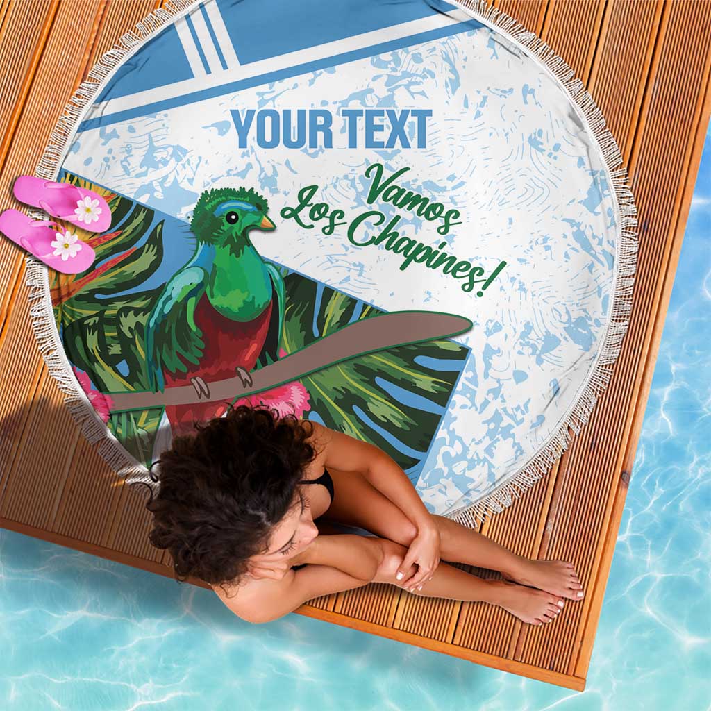 Custom Guatemala Football Beach Blanket Vamos Los Chapines!