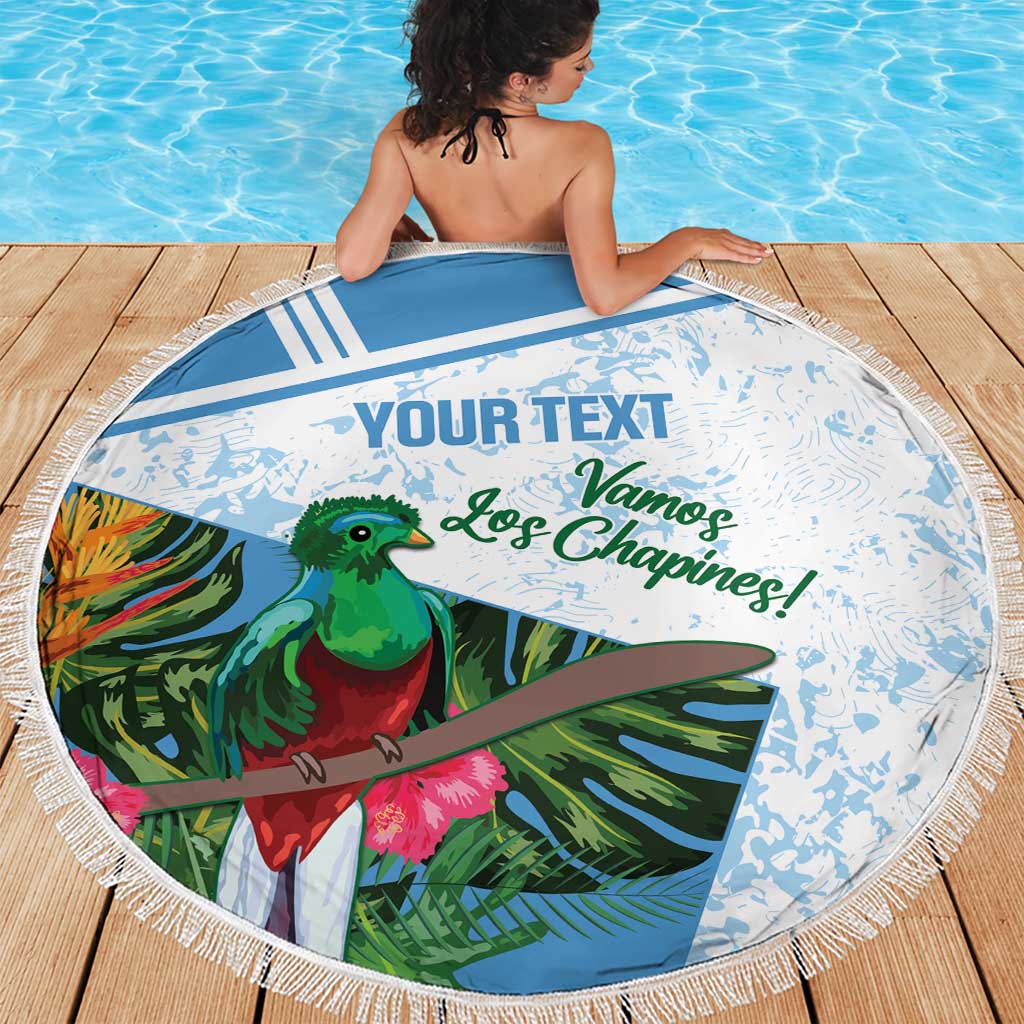 Custom Guatemala Football Beach Blanket Vamos Los Chapines!