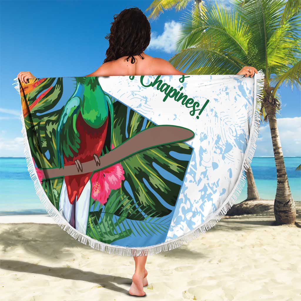 Custom Guatemala Football Beach Blanket Vamos Los Chapines!