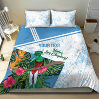 Custom Guatemala Football Bedding Set Vamos Los Chapines!